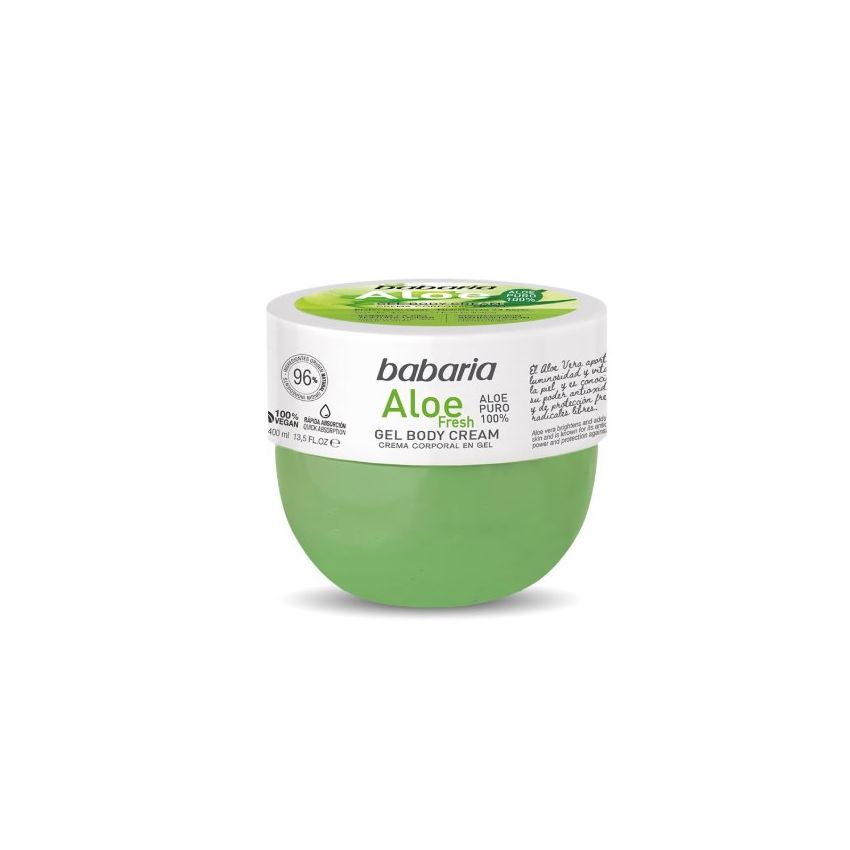 Babaria Aloe Fresh Crème Pour Le Corps 400Ml