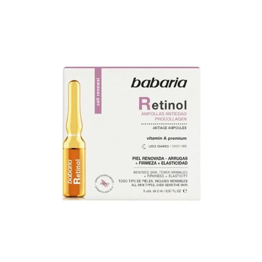 Babaria Retinol Ampoules Anti-Âge 5X2Ml
