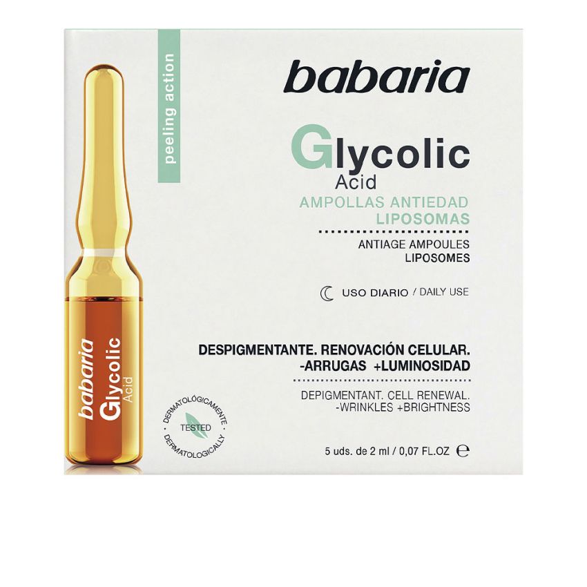 Acide Glycolique Ampoules De Renouvellement Cellulaire - 5 X 2 Ml