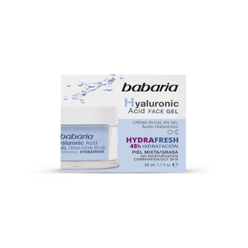 Cr Babaria Hyaluronic Hydrafresh 50Ml