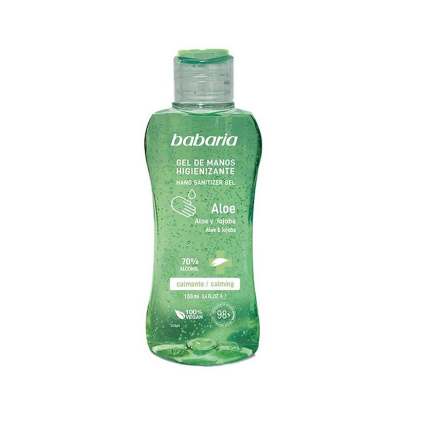 Babaria Aloe Sanitizing Hand Gel 70% Alcohol 100Ml