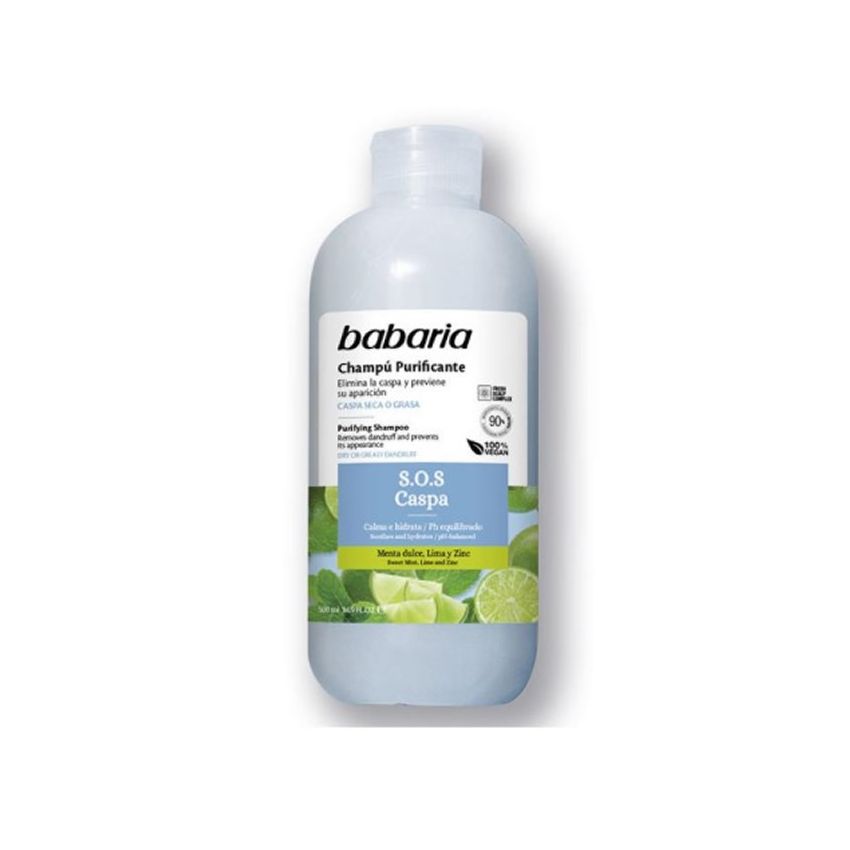 Babaria Sos Shampooing Purifiant Pelliculaire 500Ml