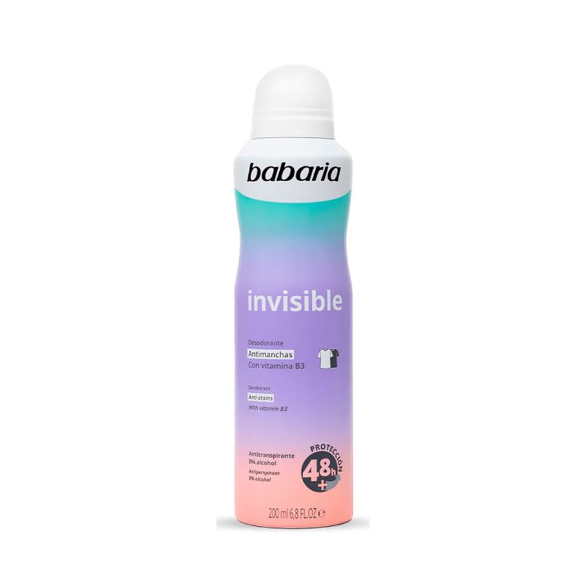 Babaria Invisible Deodorant Vaporisateur 200Ml