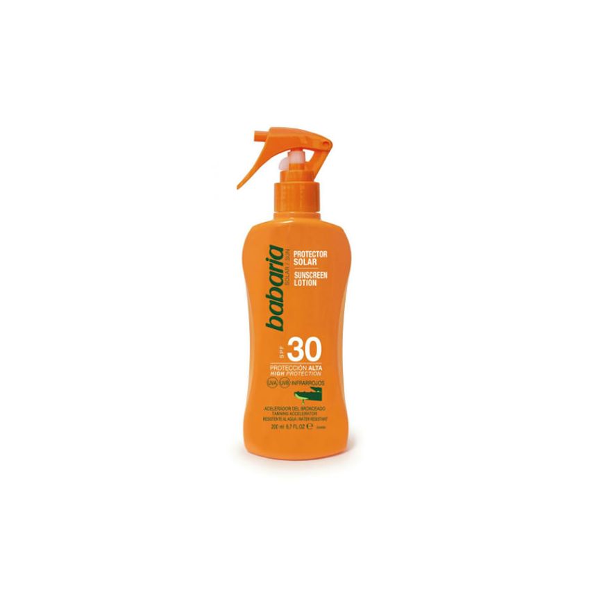 Babaria Protecteur Solaire Vaporisateur Spf30 200Ml