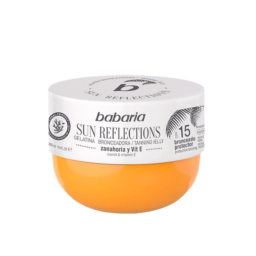 Babaria Sun Reflections Tanning Jelly Protective Tanning Spf15  300Ml
