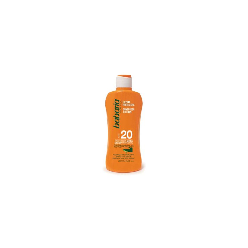 Babaria Sol Leche Protector Aloe Sfp20 300Ml