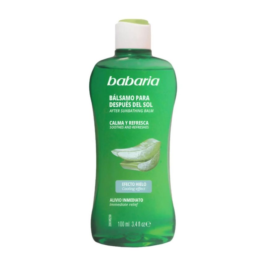 Babaria Sol After Sun Balsamo Efecto Hielo Aloe 100Ml
