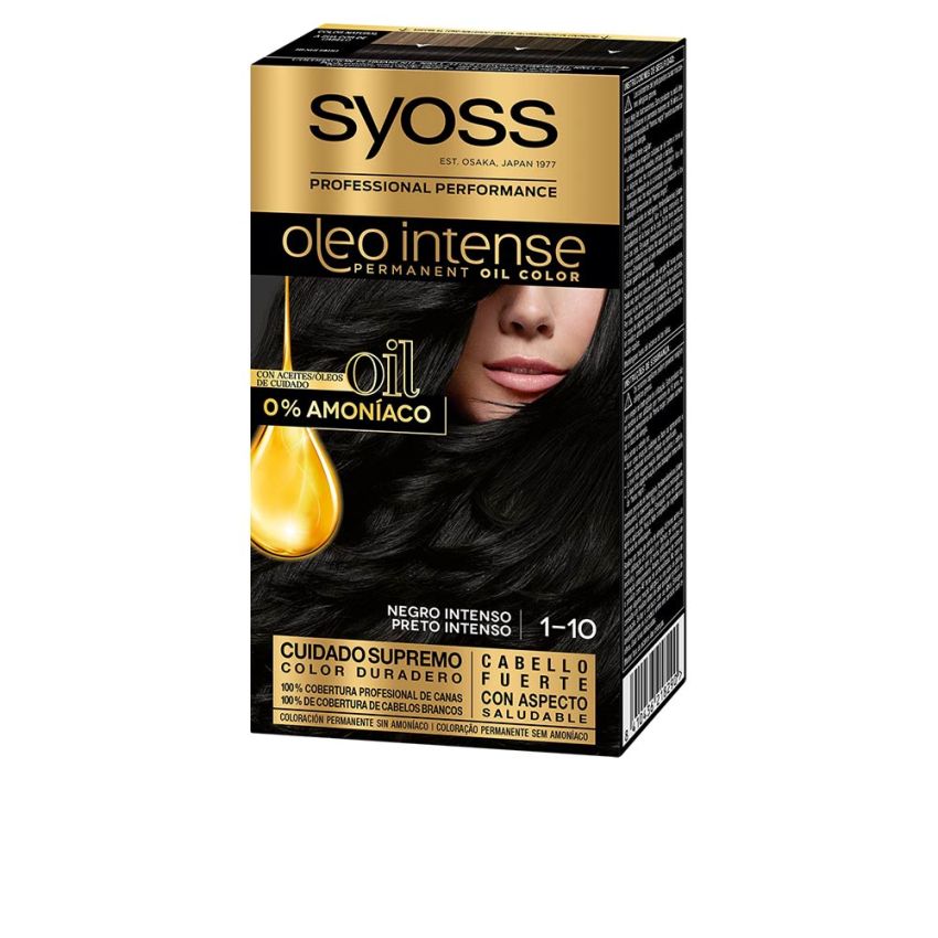 Oleo Intense Coloration Sans Ammoniaque #6.76-Cuivre Ambré - 1.10-Negro Intenso