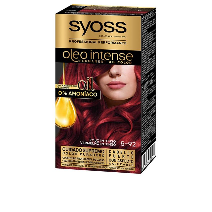 Oleo Intense Coloration Sans Ammoniaque #6.76-Cuivre Ambré - 5.92-Rojo Intenso