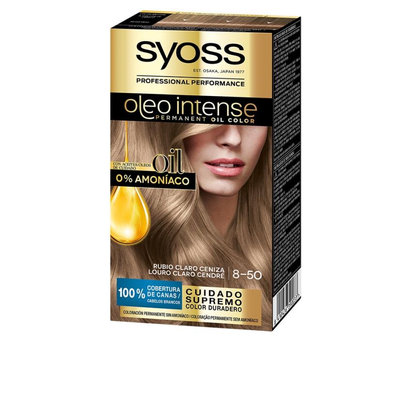 Oleo Intense Coloration Sans Ammoniaque #6.76-Cuivre Ambré - 8.50-Rubio Ceniza