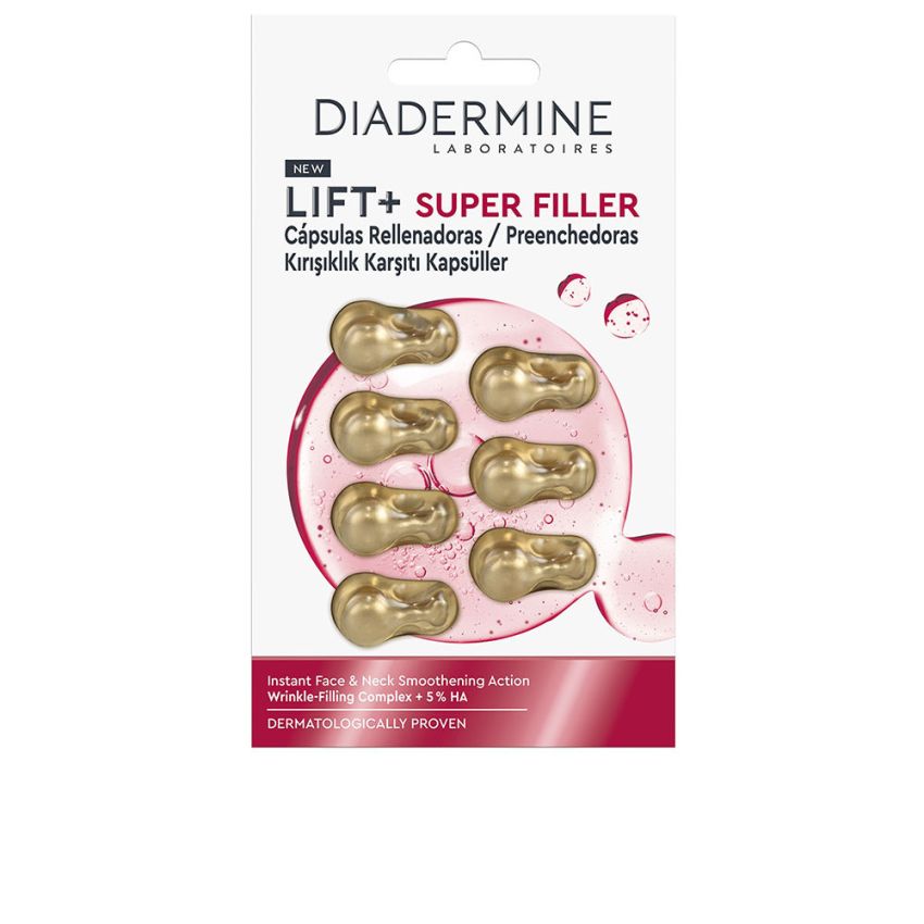 Lift + Super Filler Gélules Comblantes Lissantes Visage Et Cou - 7 U