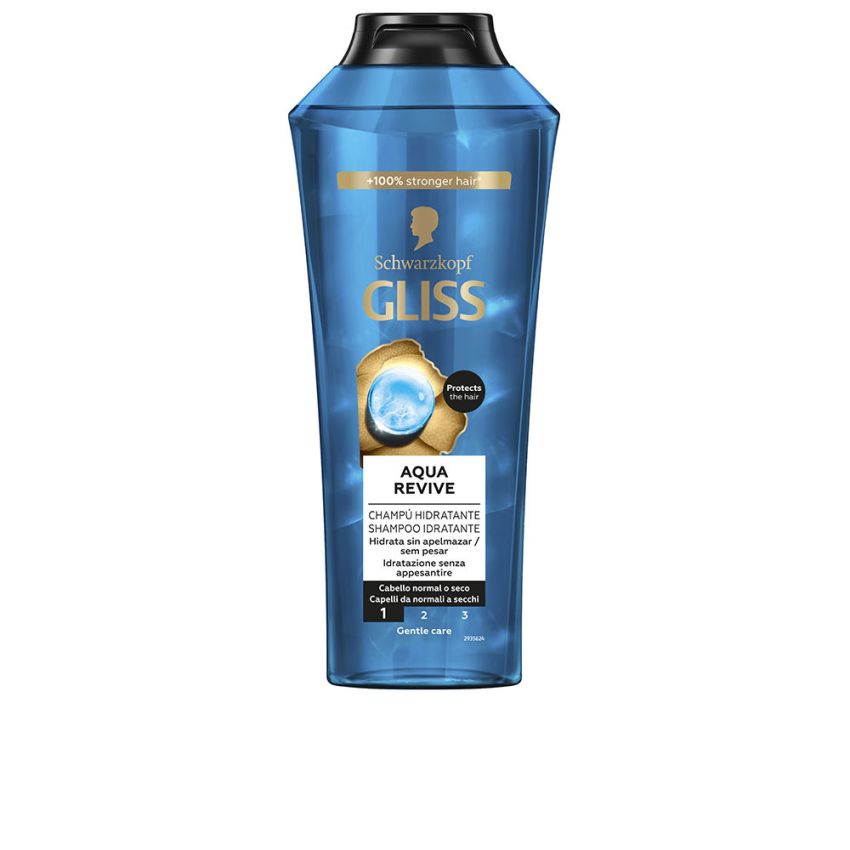 Gliss Aqua Revive Shampooing Hydratant - 400 Ml