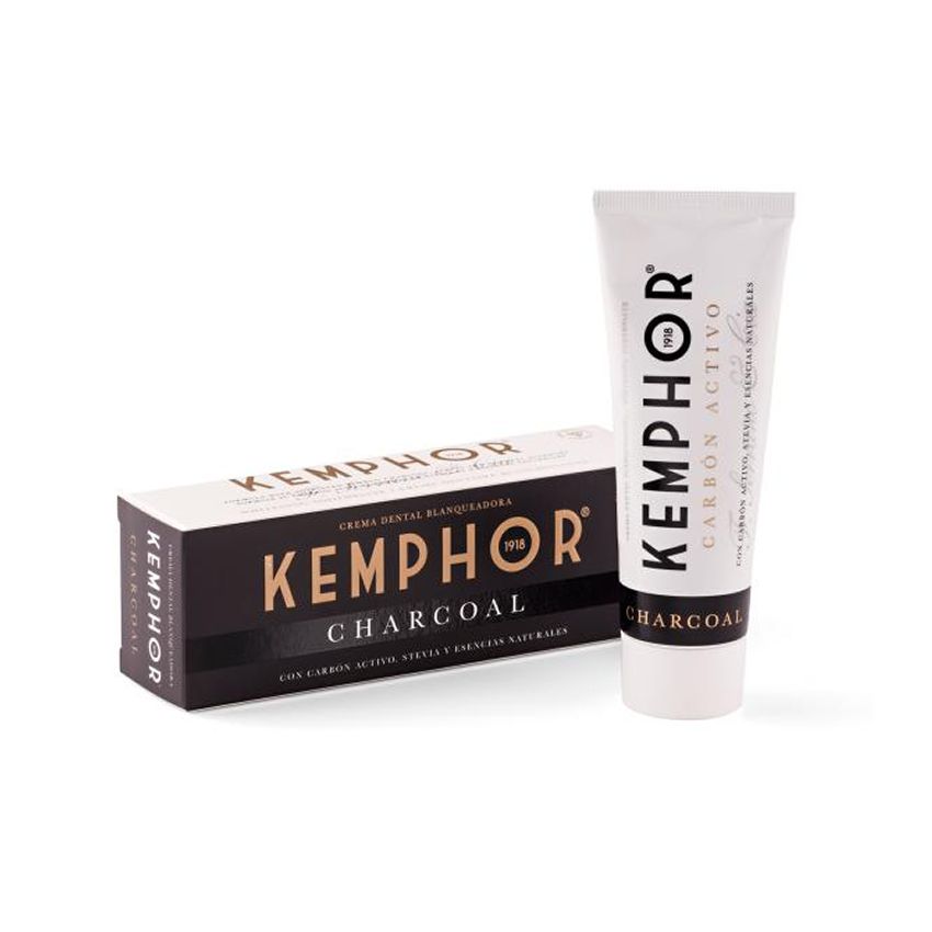 Kemphor Dentifrice Blanchissant 1918 Charbon Actif 75Ml