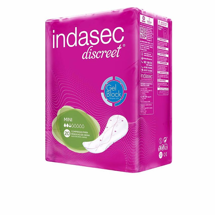 Discreet Compresa De Incontinencia Mini - 20 U