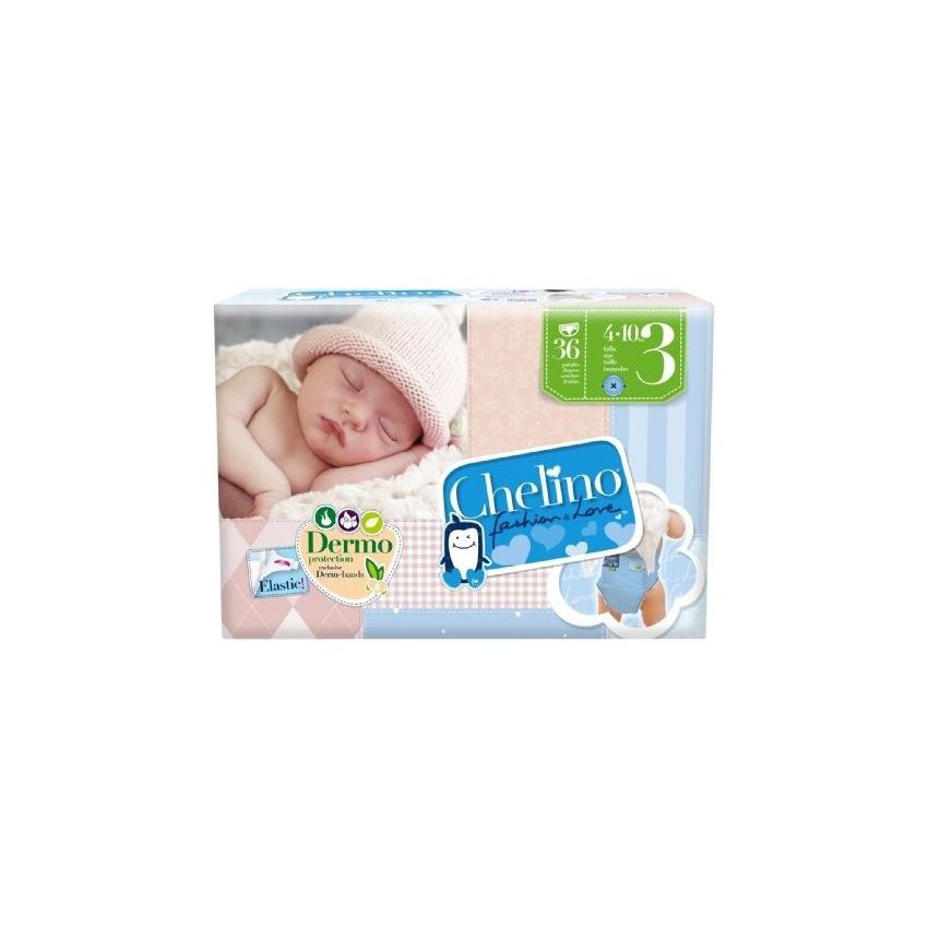 Chelino Fashion&Love Couche T-2 36 Unités