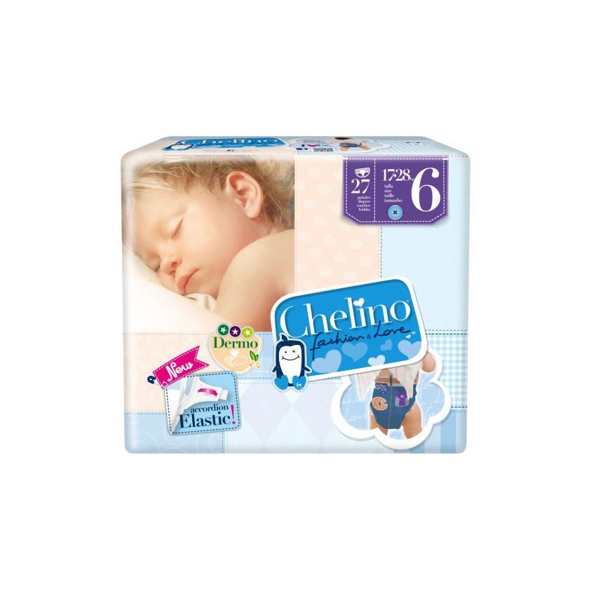 Chelino Fashion&Love Couche T-6 27 Unités