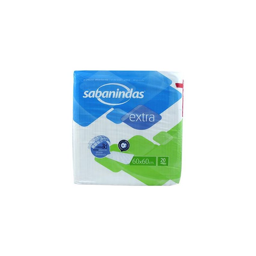 Sabanindas Extra Protect 60X60Cm 20 Unidades