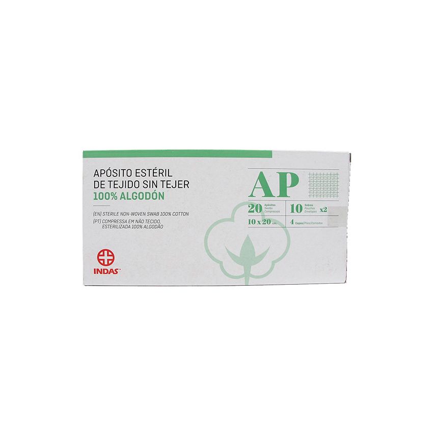 Indas Pansement Stérile 10X20 20U