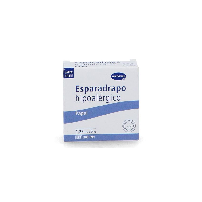 Papier Adhésif Hypoallergénique Hartmann 5Mx1,25Cm
