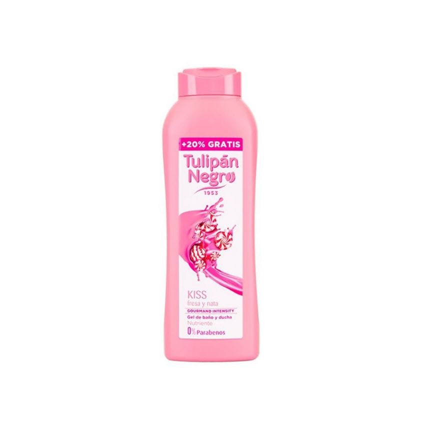 Tulipán Negro Fresa Y Nata Shower Gel 650Ml
