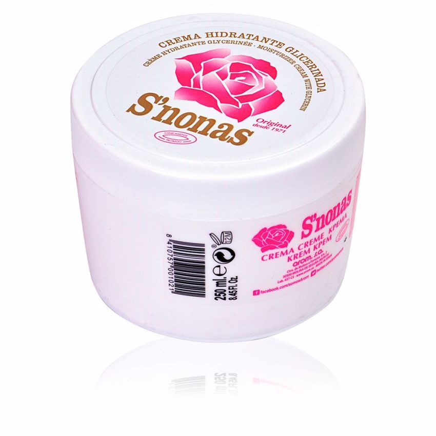 S'Nonas Crème Hydratane Glycerinée Mains 250Ml