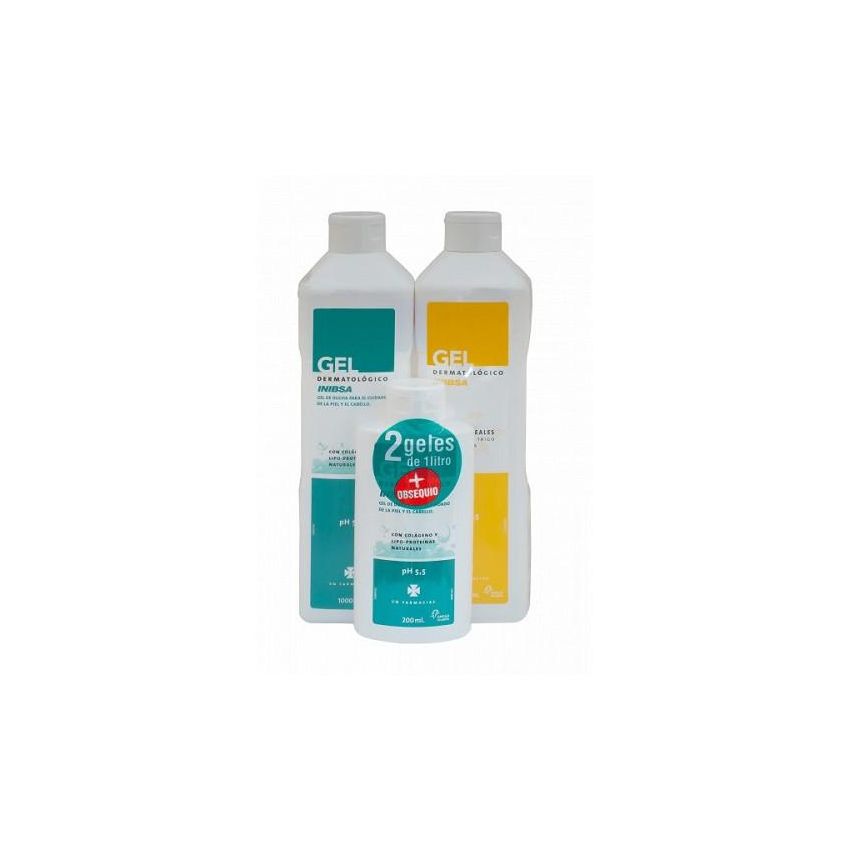 Inibsa Gel 1L Gel Multicereale 1L Champú 200Ml