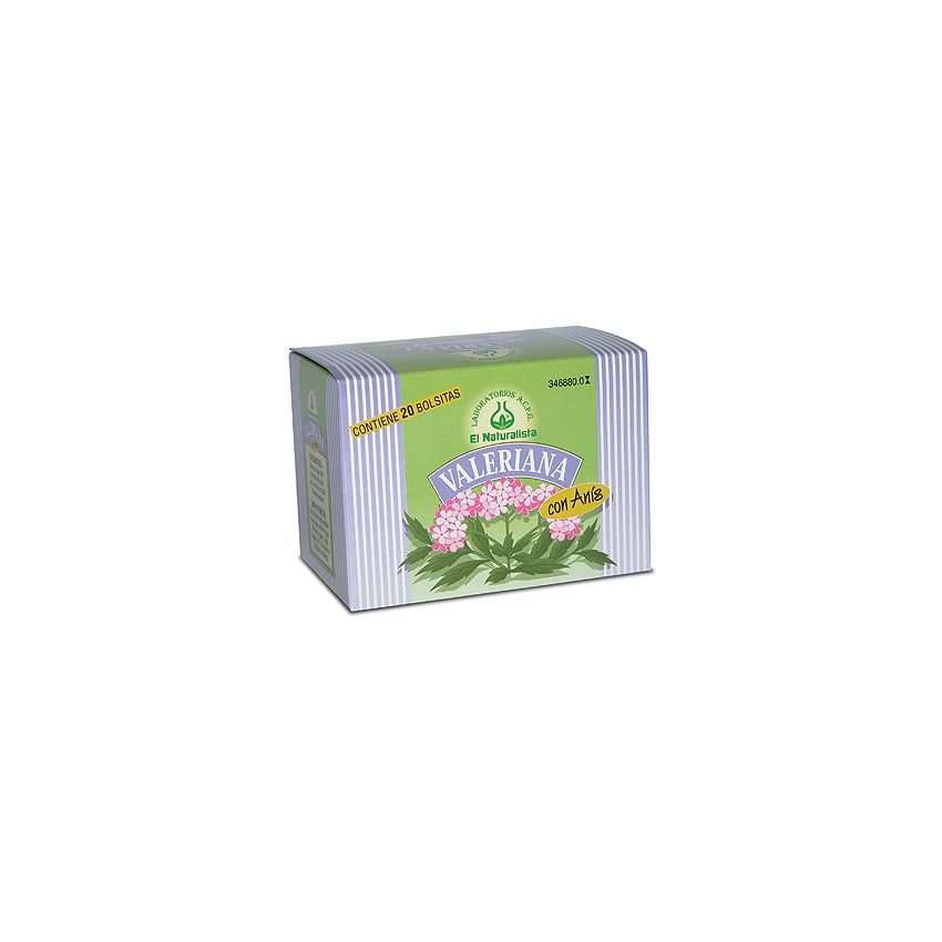 El Natural Valeriana Con Anis 20 Bolsitas Infusion