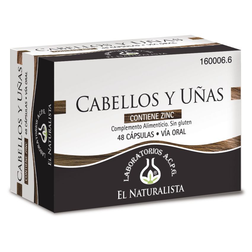 Cabello Y Uñas El Naturalista 48 Caps