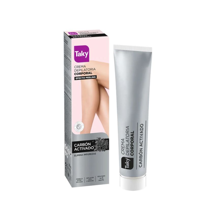 Carbon Activado Crema Depilatoria Corporal - 200 Ml