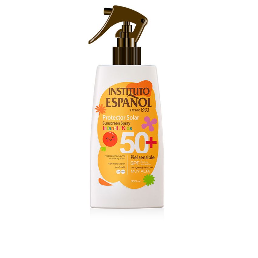 Instituto Español Sunscreen Spray Kids Spf50+ 300Ml Sensitive Skin