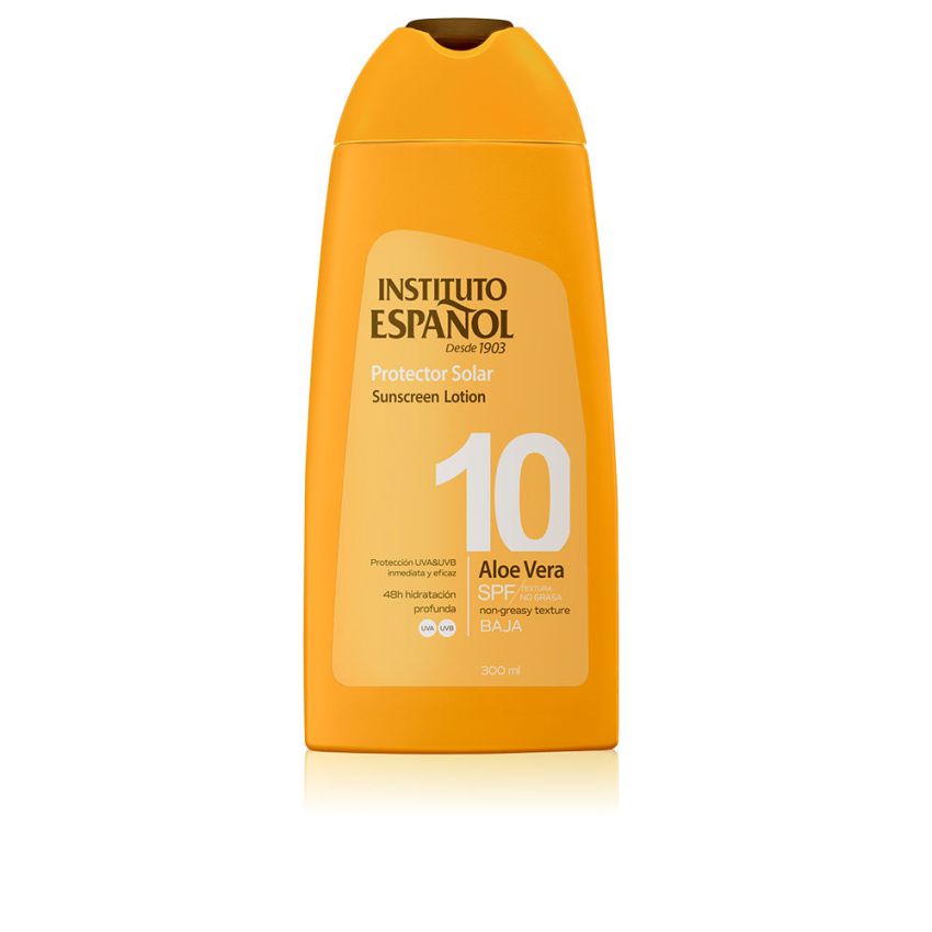 Instituto Español Sunscreen Lotion Aloe Vera Spf10 300Ml