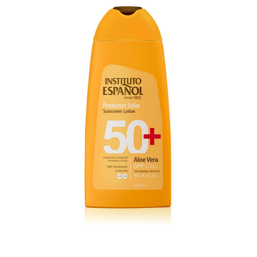 Instituto Español Sunscreen Lotion Aloe Vera Spf50 300Ml