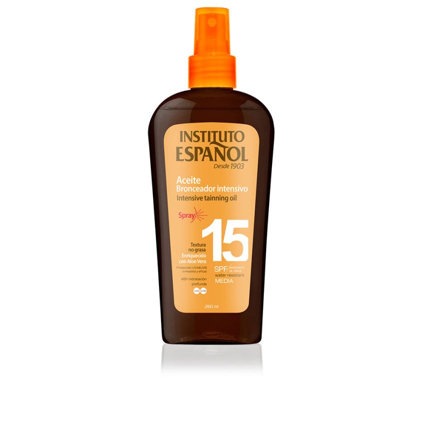 Instituto Español Intensive Tainning Oil Spf15 Spray 250Ml