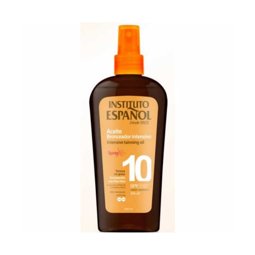 Instituto Español Intensive Tainning Oil Spf10 Spray 250Ml