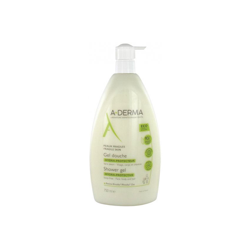 A-Derma Gel De Bain Pour Peau Atopique 750Ml