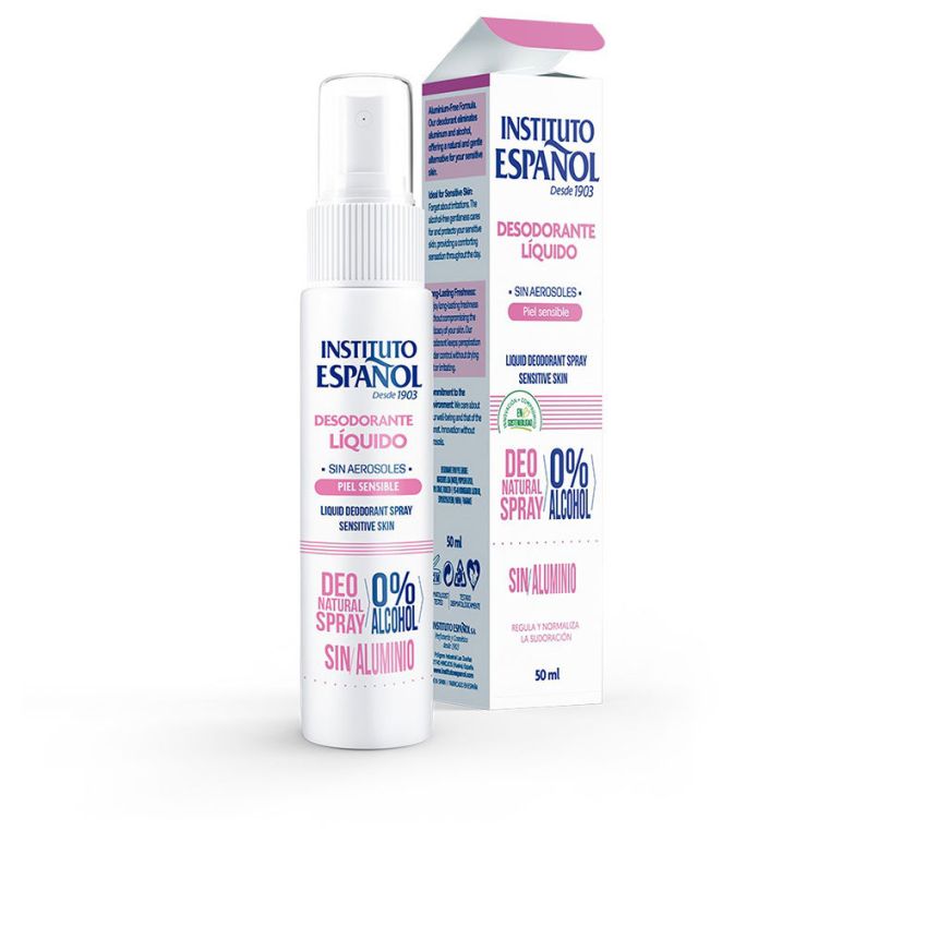 Déodorant Liquide En Spray Peaux Sensibles - 50 Ml