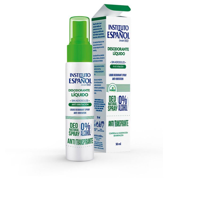 Spray Déodorant Liquide Anti Irritation - 50 Ml