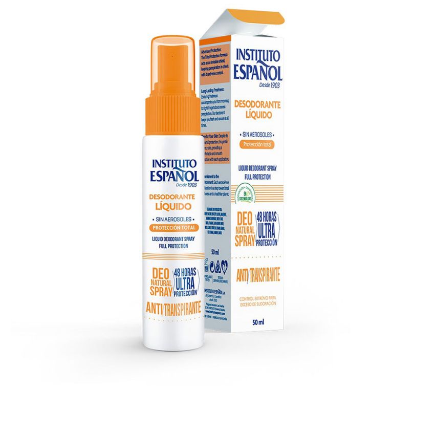 Déodorant Liquide En Spray Total Protection - 50 Ml