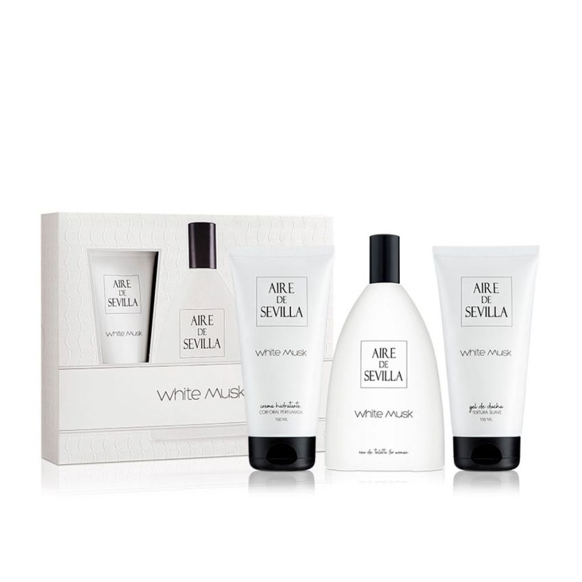 Aire De Sevilla White Musk Lote 3 Piezas