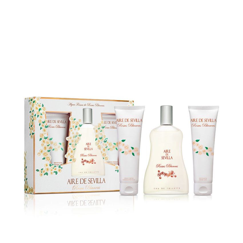 Aire De Sevilla Rosas Blancas Coffret - 3 U