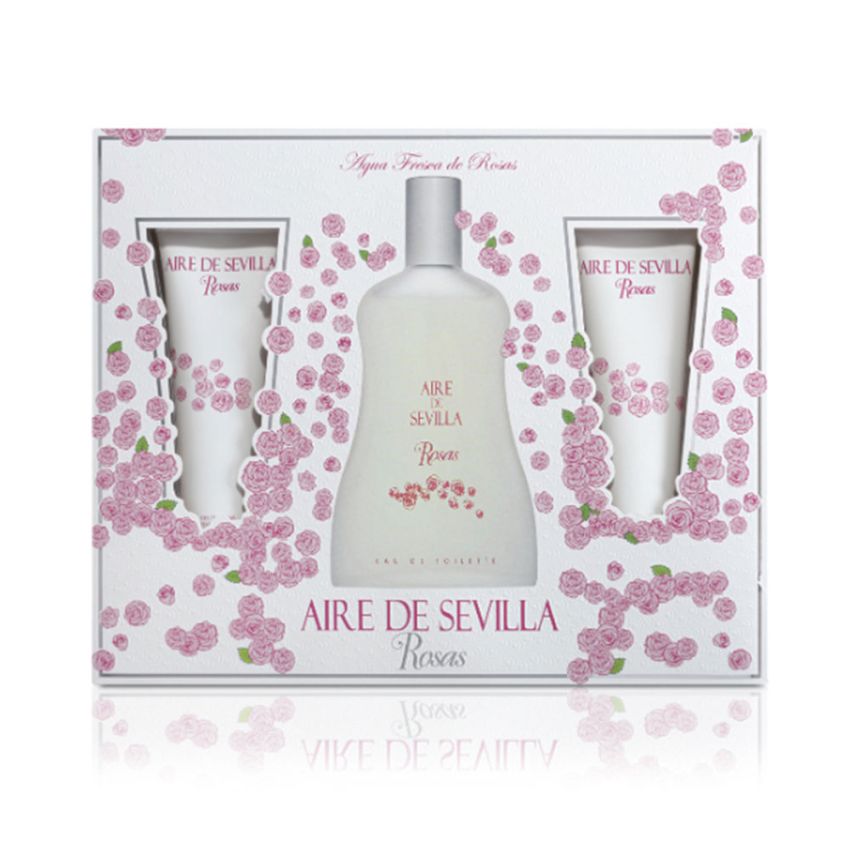 Aire De Séville Roses Coffret - 3 U