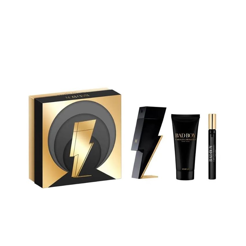 Carolina Herrera Bad Boy Eau De Toilette Vaporisateur 100Ml Christmas Coffret