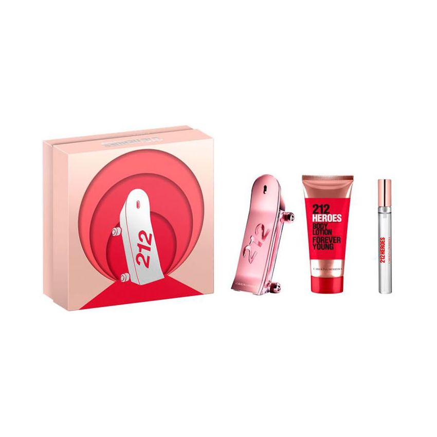 Carolina Herrera 212 Heroes Eau De Parfum Vaporisateur 80Ml Christmas Coffret