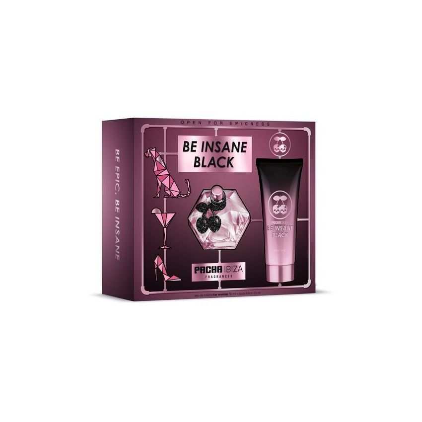 Pacha Be Insane Black Woman Estuche - 2 U