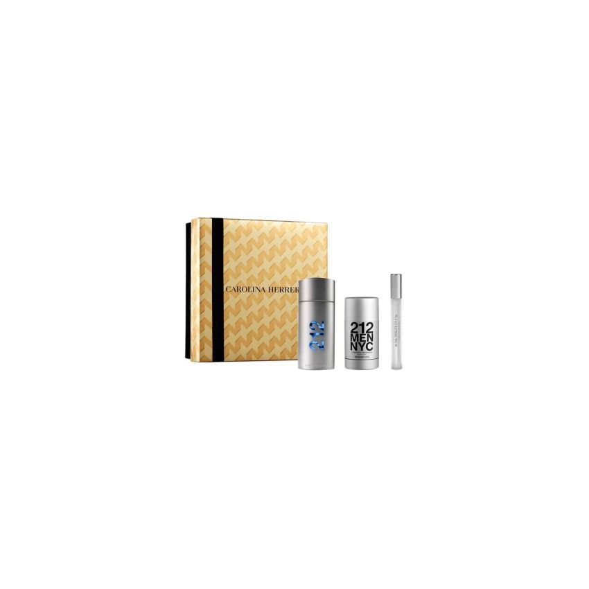 Carolina Herrera Estuche 212 Men Nyc Desodorante Stick 75Ml Eau De Toilette 10Ml 00Ml