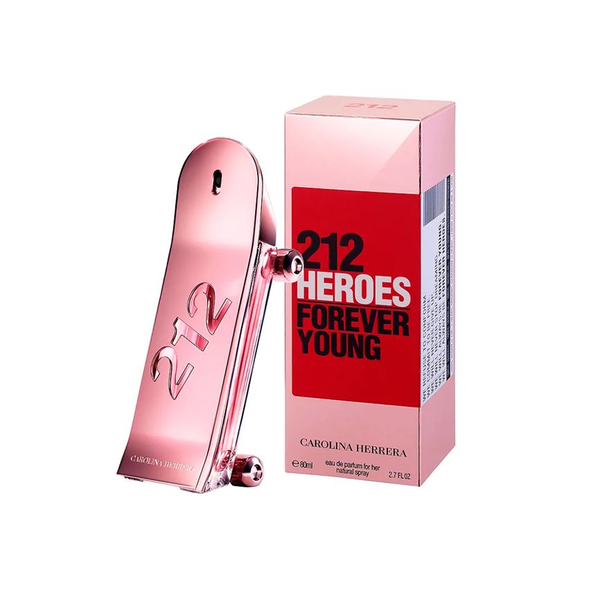 Carolina Herrera 212 Heroes For Her Eau De Parfum Vaporisateur 80Ml