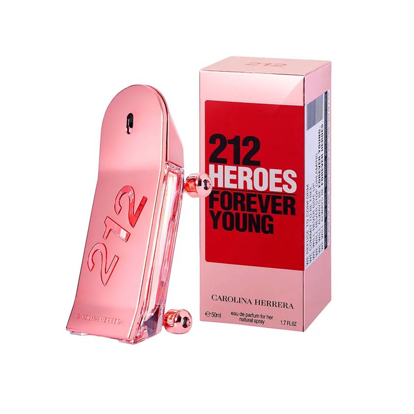 Carolina Herrera 212 Heroes For Her Eau De Parfum Vaporisateur 50Ml