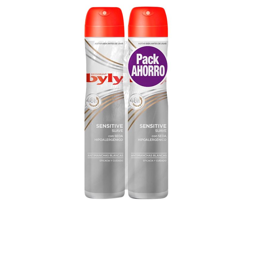 Byly Sensitive Déodorant Vaporisateur Coffret - 2 X 200 Ml