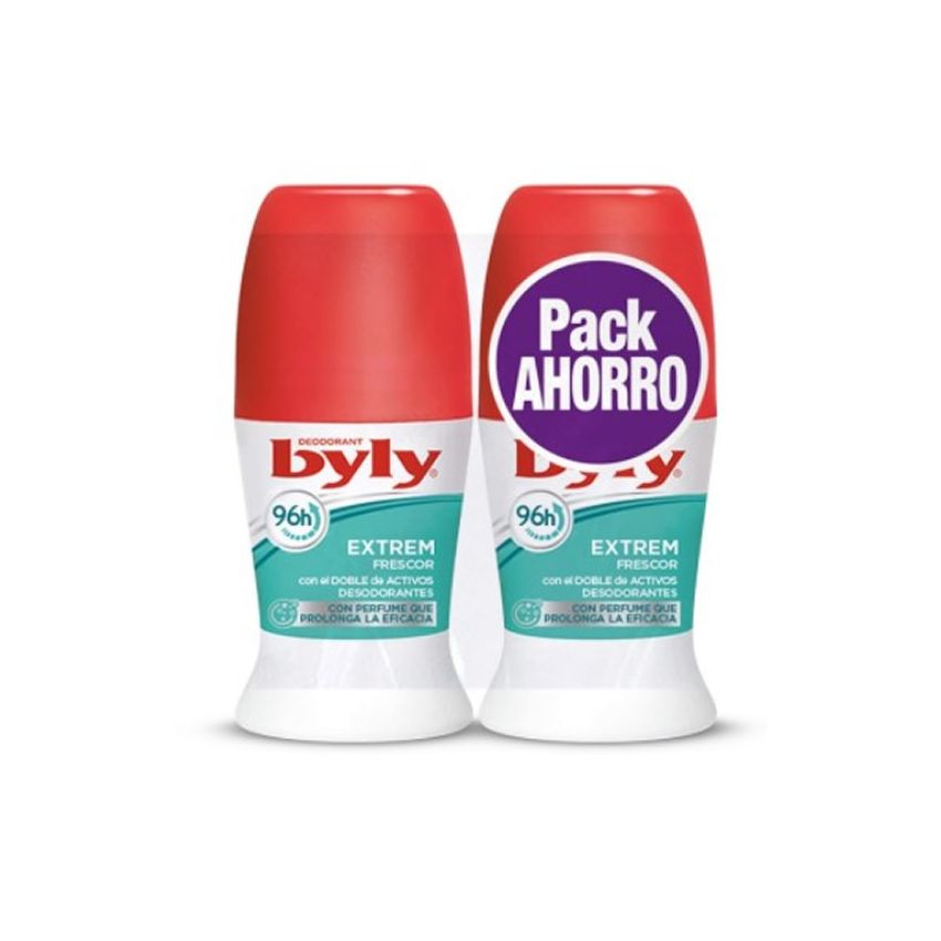 Extrem Frescor 96H Deo Roll-On Coffret - 2 X 50 Ml