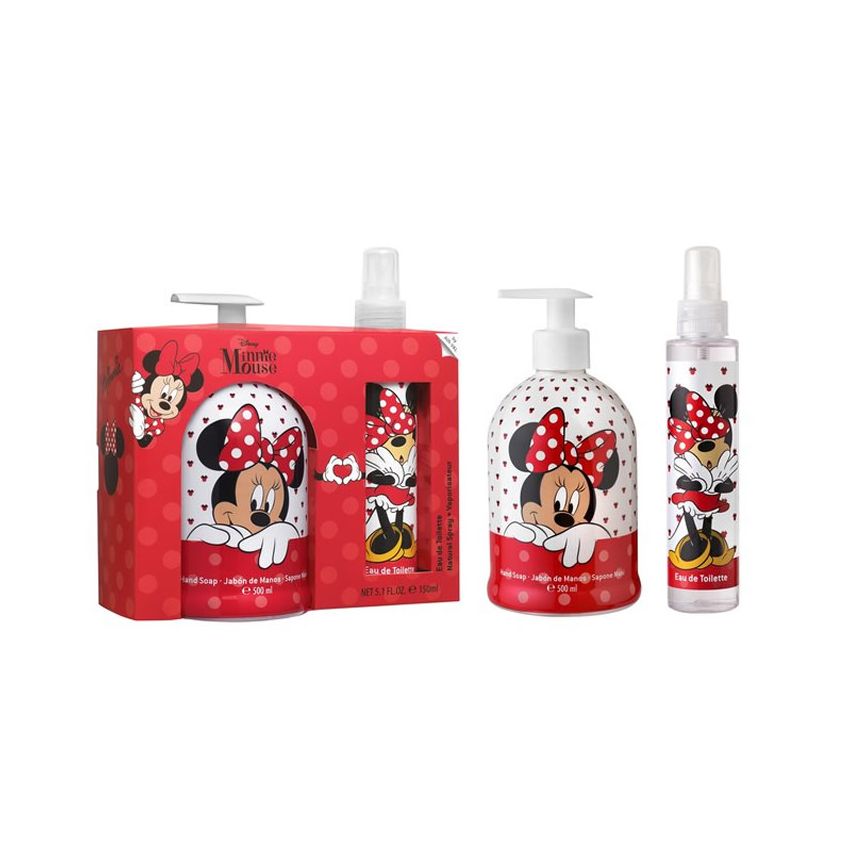 Disney Minnie Mousse Eau De Toilette Vaporisateur 150Ml Coffret 2 Produits